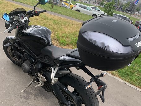 2017 Triumph Street Triple, чёрный, 700000 рублей, вид 5