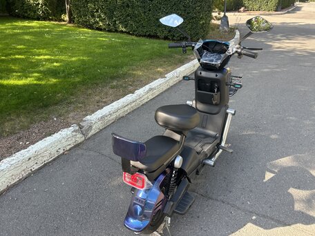 2026 E-Moto YH50QT, пурпурный, 59000 рублей, вид 5