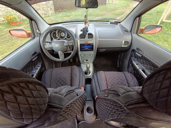 2008 Chery Kimo (A1), оранжевый, 300000 рублей - вид 5