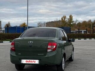 2013 Lada (ВАЗ) Granta I, зелёный, 340000 рублей, вид 2