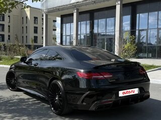 2015 Mercedes-Benz S-Класс AMG 63 AMG III (W222, C217), чёрный, 6800000 рублей, вид 3