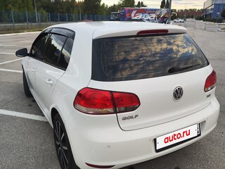 2012 Volkswagen Golf VI, белый, 850000 рублей, вид 4