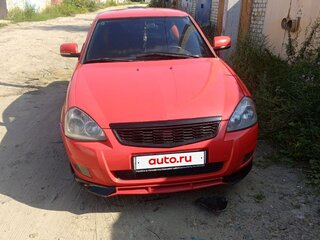 2008 Lada (ВАЗ) Priora I, красный, 145000 рублей, вид 1