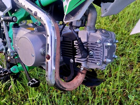 2023 BSE MX 125, зелёный, 70000 рублей, вид 4