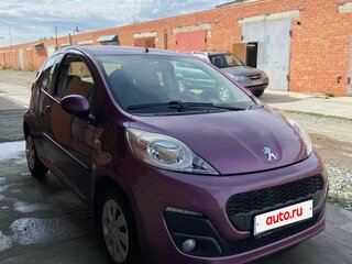2012 Peugeot 107 I Рестайлинг 2, фиолетовый, 560000 рублей, вид 3