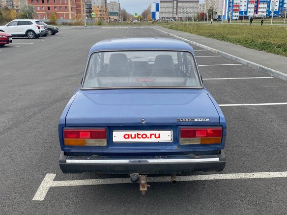 2006 Lada (ВАЗ) 2107, синий, 95000 рублей - вид 1