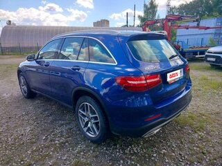 2017 Mercedes-Benz GLC 250 I (X253), синий, 3175000 рублей, вид 4