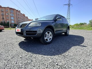 2003 Volkswagen Touareg I, серый, 850000 рублей, вид 2