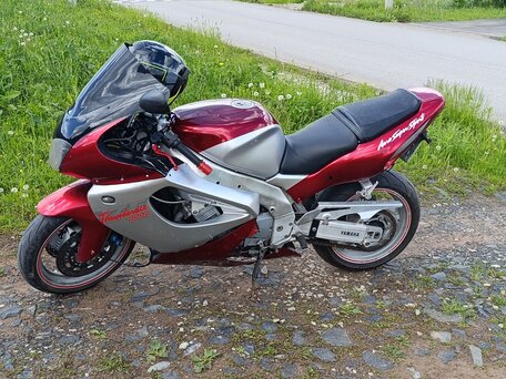 1997 Yamaha YZF1000R Thunderace, красный, 325000 рублей, вид 4