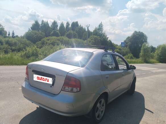 2005 Chevrolet Aveo I, серебристый - вид 6