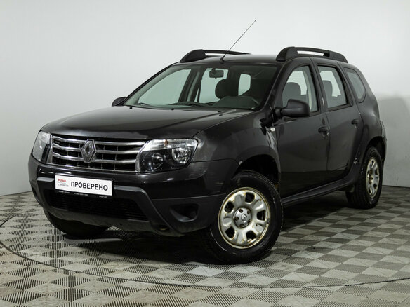 2014 Renault Duster I, чёрный