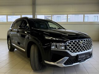 2022 Hyundai Santa Fe IV Рестайлинг, чёрный, 3510000 рублей, вид 4