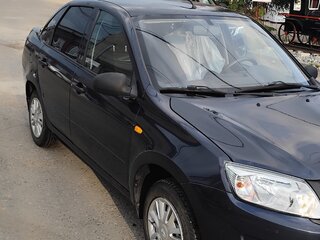 2013 Lada (ВАЗ) Granta I, серый, 389000 рублей, вид 3