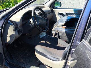2009 Lada (ВАЗ) Kalina I, синий, 150000 рублей, вид 4