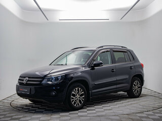 2012 Volkswagen Tiguan I Рестайлинг, чёрный, 1270000 рублей, вид 1