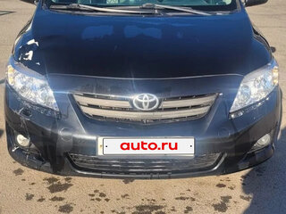 2007 Toyota Corolla X (E140, E150), чёрный, 680000 рублей, вид 2