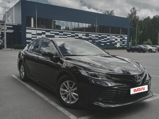 2018 Toyota Camry VIII (XV70), чёрный, 2500000 рублей, вид 1