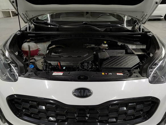 2021 Kia Sportage IV Рестайлинг, белый - вид 8