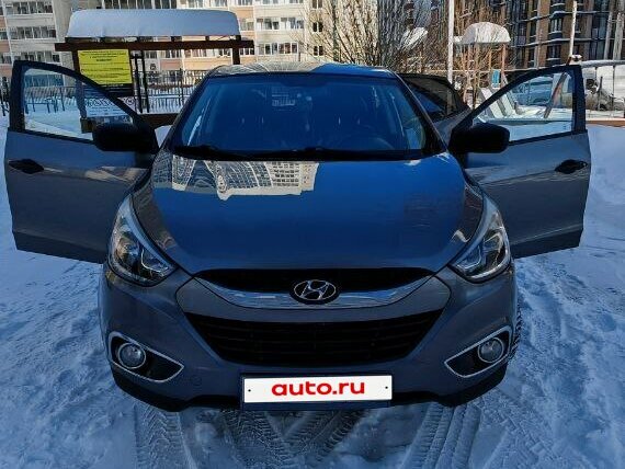 2014 Hyundai ix35 I Рестайлинг, серый, 1200000 рублей - вид 1