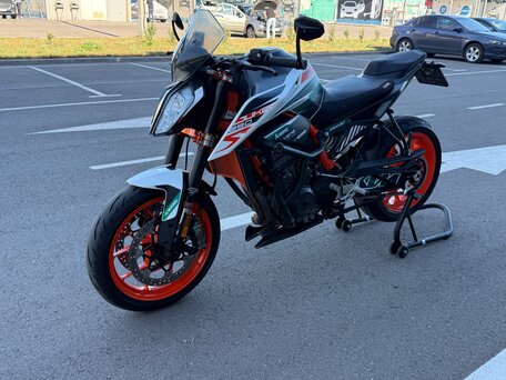 2020 KTM 890 Duke R, оранжевый, 750000 рублей, вид 5