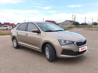 2021 Skoda Rapid II, коричневый, 1630000 рублей, вид 3