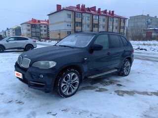 2007 BMW X5 3.0d II (E70), синий, 1590000 рублей, вид 2