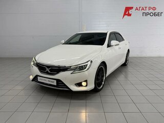 2013 Toyota Mark X II Рестайлинг, белый, 1630000 рублей, вид 1