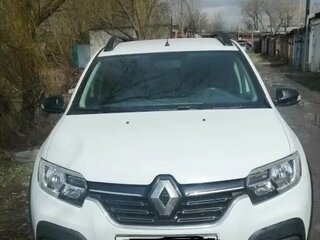 2021 Renault Sandero Stepway II Рестайлинг, белый, 1300000 рублей, вид 1