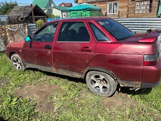 2002 Lada (ВАЗ) 2110, красный, 64999 рублей, вид 2