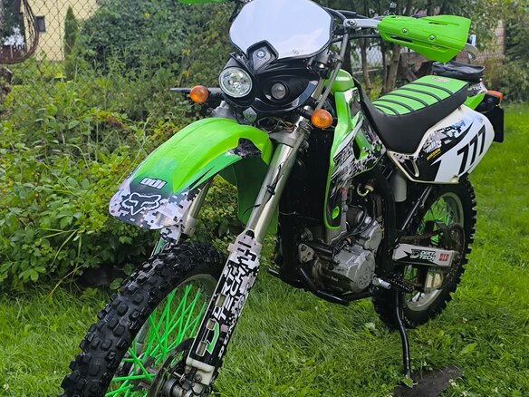 1999 Kawasaki KLX 250, зелёный, 250000 рублей - вид 20