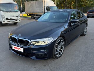 2019 BMW 5 серии 530d xDrive VII (G30/G31/G38), чёрный, 3800000 рублей, вид 1