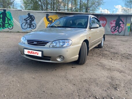 2007 Kia Spectra I Рестайлинг 2, коричневый, 300000 рублей, вид 1