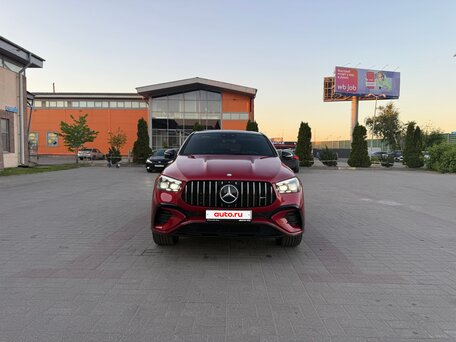 2024 Mercedes-Benz GLE Coupe AMG 53 AMG II (C167) Рестайлинг, красный, 15990000 рублей, вид 2