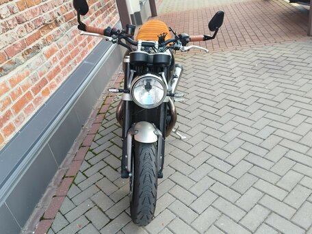 2022 Triumph Speed Twin, оранжевый, 900000 рублей, вид 3