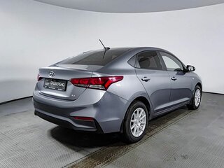 2017 Hyundai Solaris II, серый, 1357200 рублей, вид 5