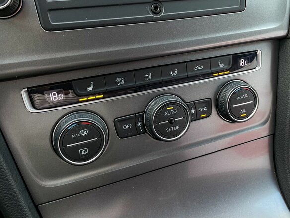 2014 Volkswagen Golf VII, белый - вид 18