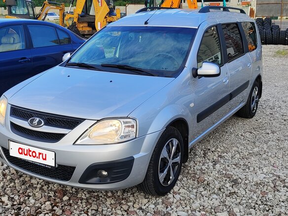 2014 Lada (ВАЗ) Largus I, серый, 1250000 рублей - вид 1