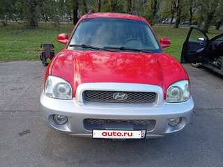 2003 Hyundai Santa Fe I, красный, 415000 рублей, вид 1