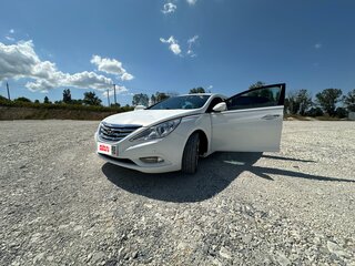 2011 Hyundai Sonata VI (YF), белый, 1100000 рублей, вид 2