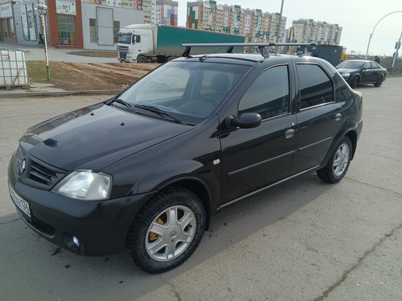 2009 Renault Logan I, чёрный, 495000 рублей - вид 7