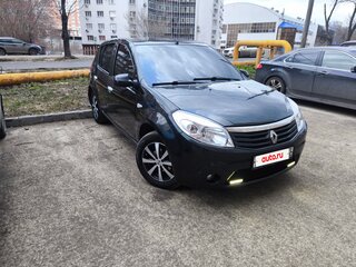 2013 Renault Sandero I, чёрный, 600000 рублей, вид 3