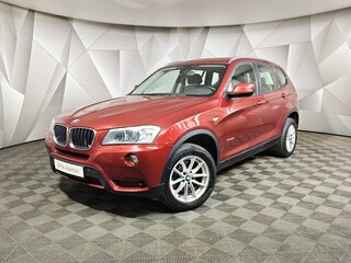 2013 BMW X3 20i xDrive II (F25), красный, 1719000 рублей, вид 1