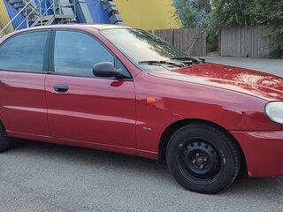 2007 Chevrolet Lanos I, красный, 200000 рублей, вид 4