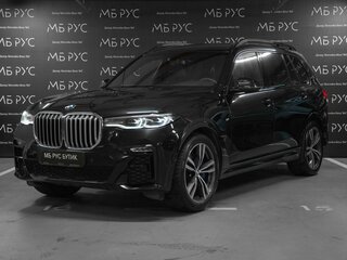 2019 BMW X7 40i I (G07), чёрный, 5500000 рублей, вид 1