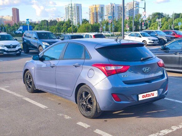 2012 Hyundai i30 II, синий - вид 6