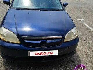 2002 Honda Civic VII, синий, 350000 рублей, вид 1