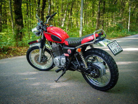 2001 Honda CB 400SS, красный, 250000 рублей, вид 2