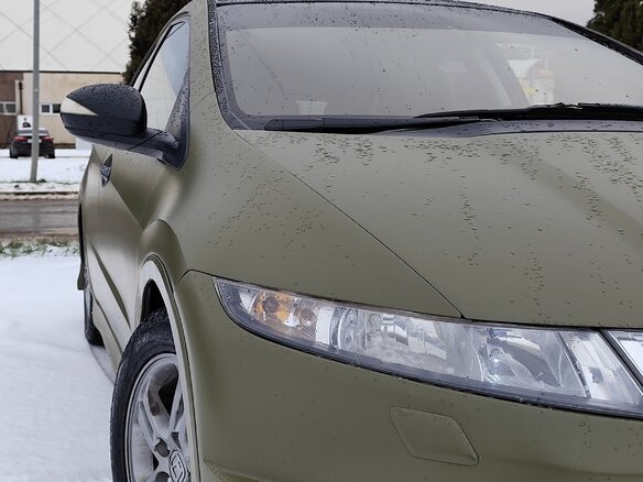 2008 Honda Civic VIII, зелёный, 980000 рублей - вид 8
