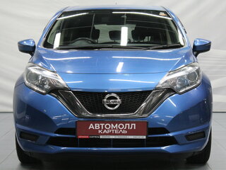 2019 Nissan Note II Рестайлинг, синий, 1069000 рублей, вид 4