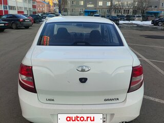 2015 Lada (ВАЗ) Granta I, белый, 325000 рублей, вид 3
